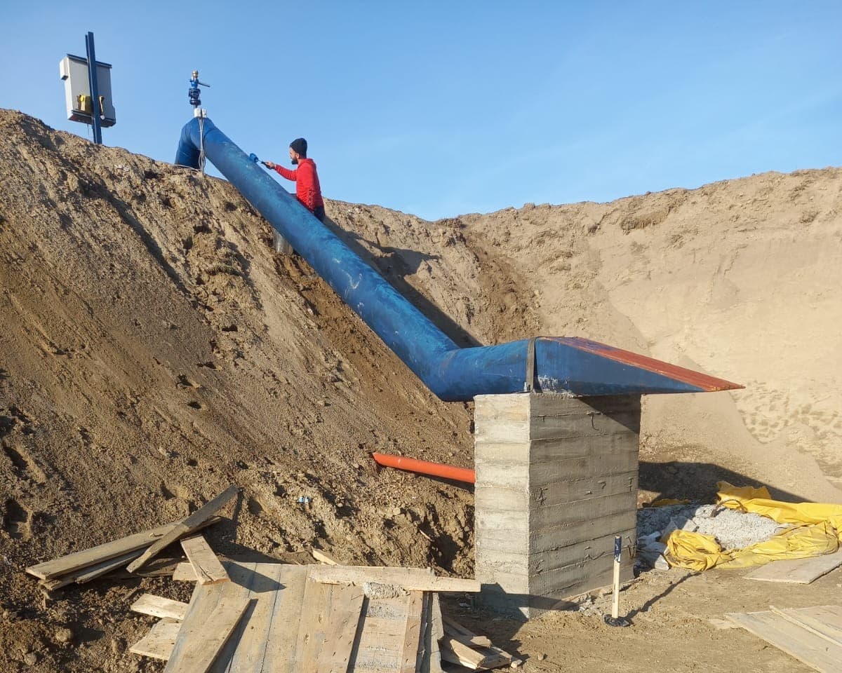 Reabilitarea stației de pompare de bază SP Hinog